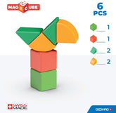 Geomag Magicube Shapes Starter Set 6pcs 00200 - Colorland Toys